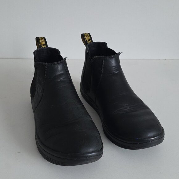 DR. MARTENS | Katya Chelsea boots in black leather Sz 7 - Picture 3 of 7